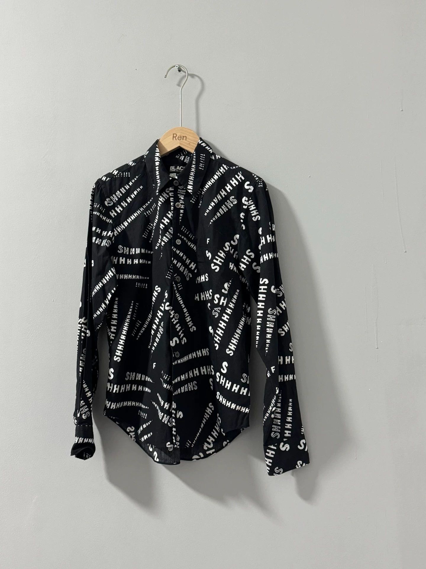 Comme des Garcons Comme des Garçons graffiti print CDG long-sleeved shirt Size US S / EU 44-46 / 1 - 3 Thumbnail