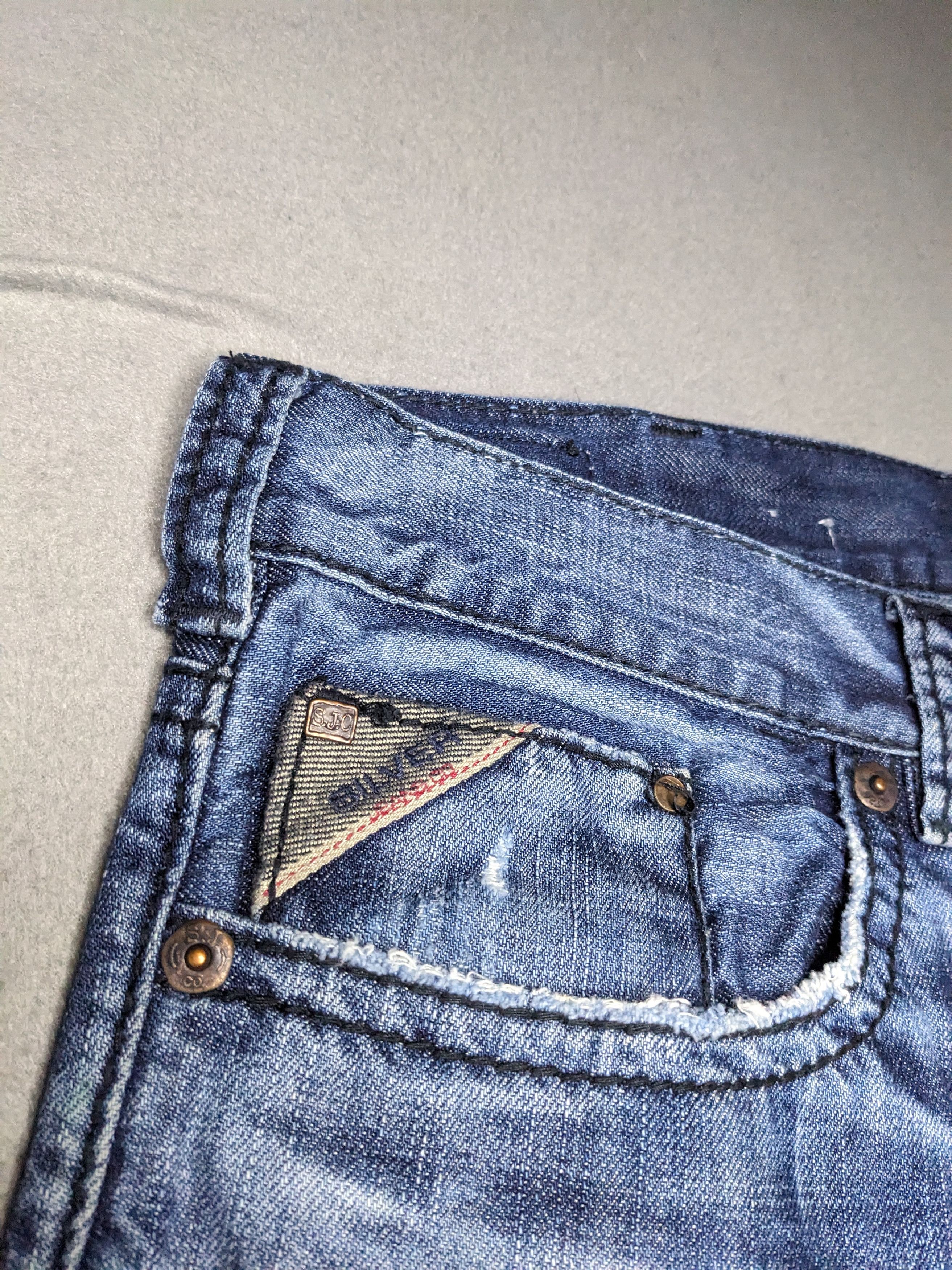 Silver Jeans Co. Silver Jeans Zac 925 Series Mens 38x31 Straight Denim Y2K Size US 38 / EU 54 - 4 Thumbnail
