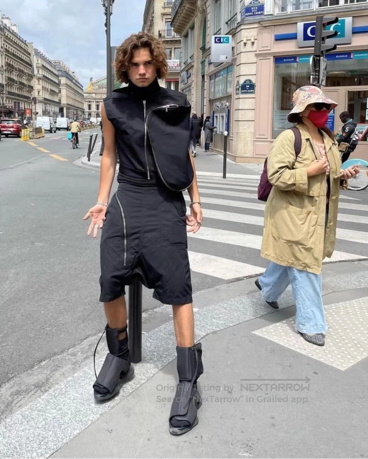 Rick Owens Rick Owens x adidas High-Top Sandals. Size US 10 / EU 43 - 6 Thumbnail