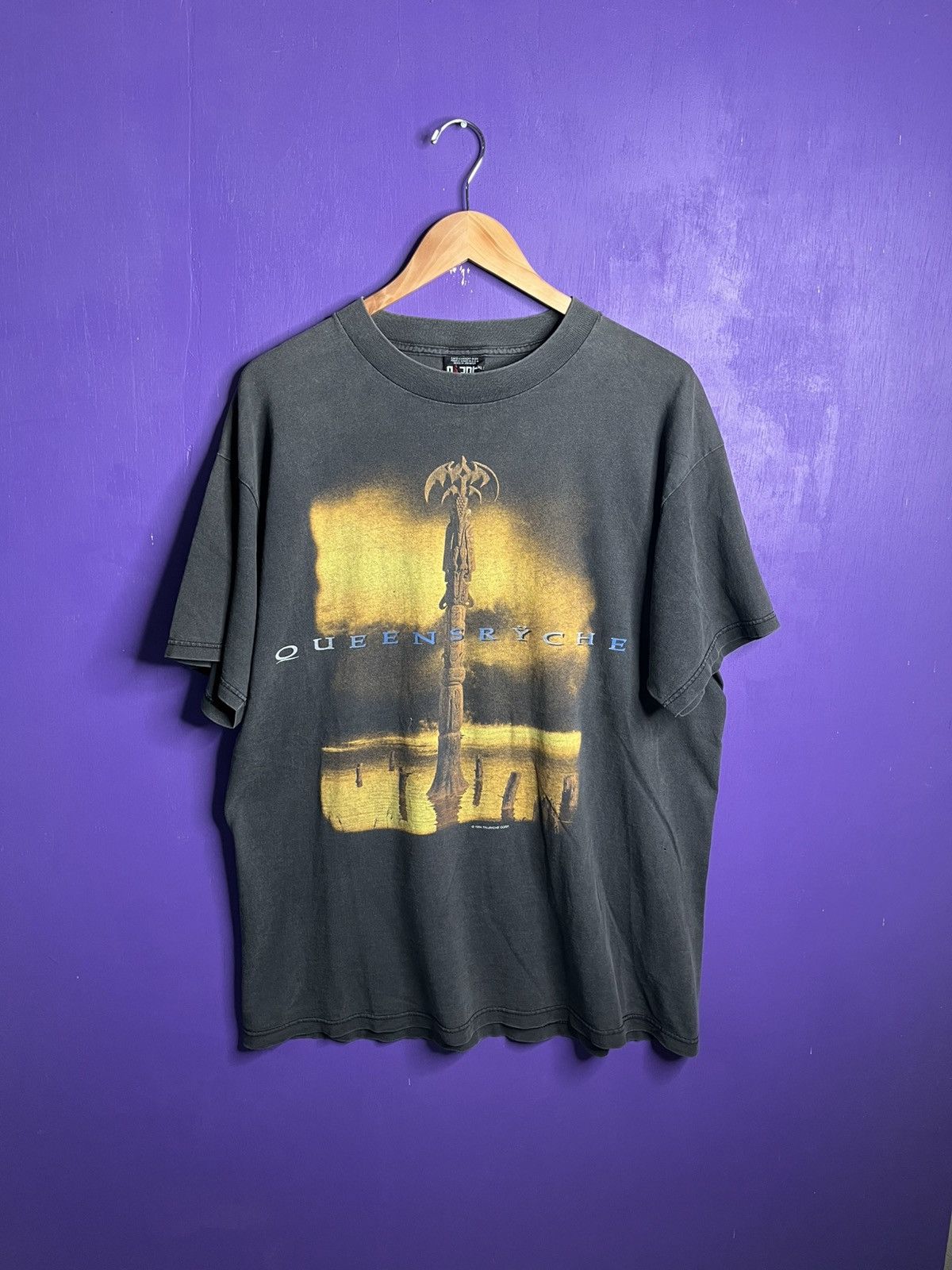 Band Tees × Vintage Vintage 1994 Queensrÿche promised land tour t-shirt Size US XL / EU 56 / 4 - 1 Thumbnail