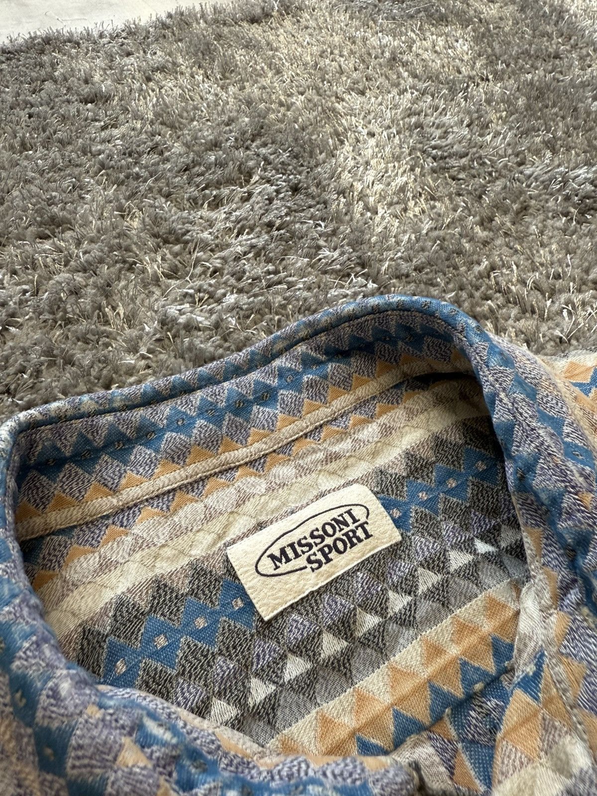 Missoni Vintage Missoni Sport Shirt Size US L / EU 52-54 / 3 - 3 Thumbnail