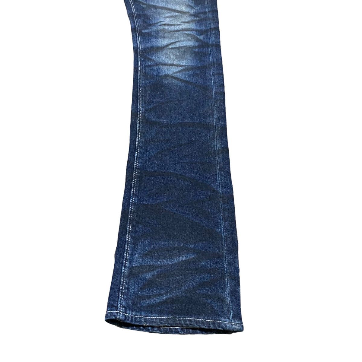 GOSTAR DE FUGA Fuga Waxed Denim Flare Jeans Slim Size US 30 / EU 46 - 9 Thumbnail