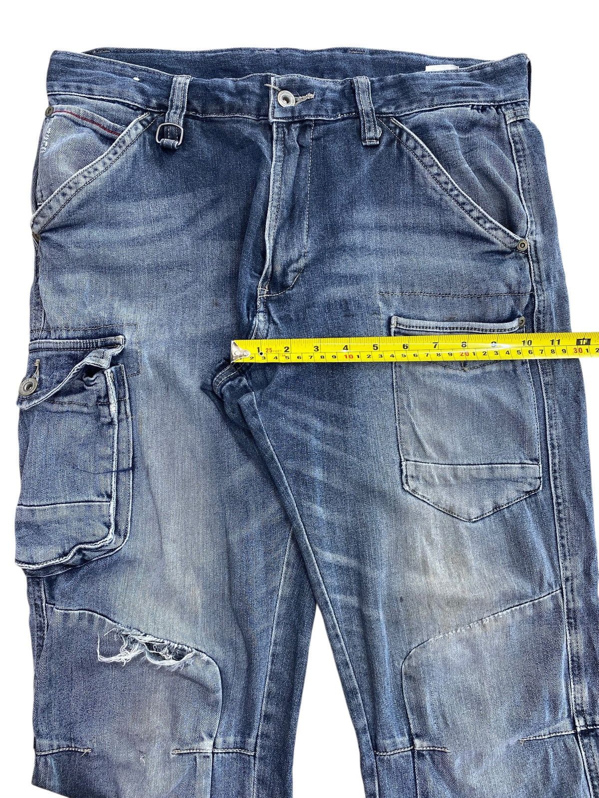 Japanese Brand Japanese Brand Faded Blue Wash Style Jeans Size US 34 / EU 50 - 9 Thumbnail