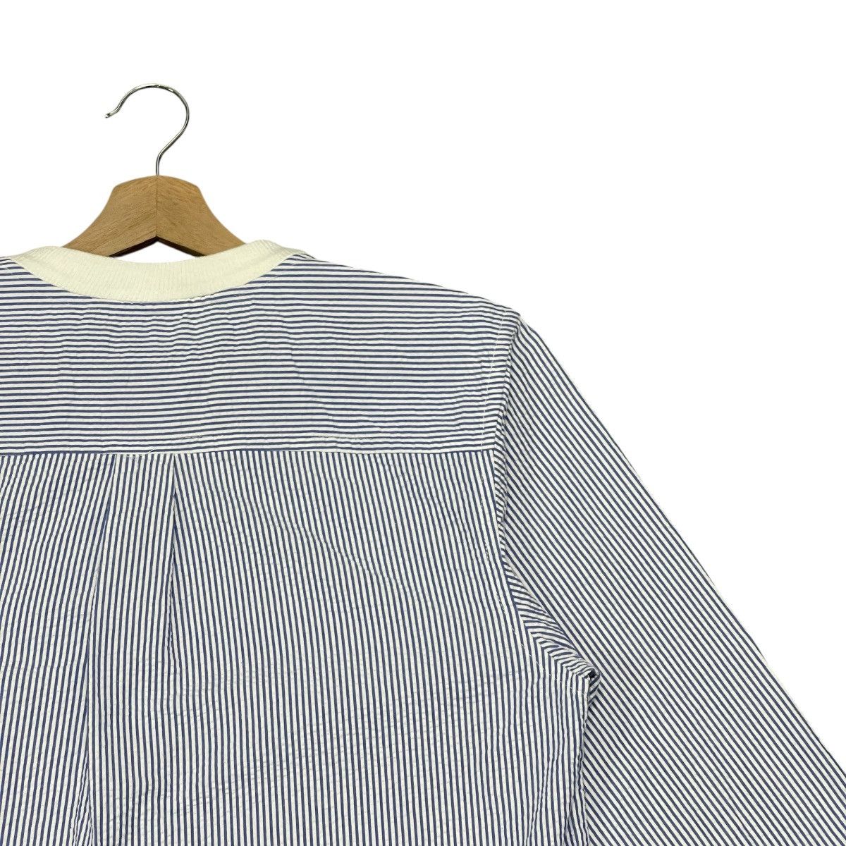 Issey Miyake Vintage Issey Miyake Mercibeaucoup Striped Button Jacket Size US L / EU 52-54 / 3 - 13 Thumbnail