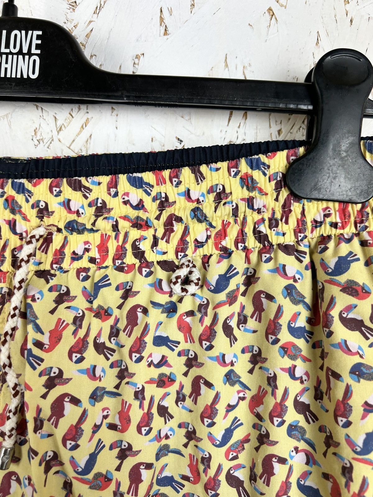 Loro Piana Loro Piana Yellow Toucans Cotton Swimsuit Shorts Size M Size US 32 / EU 48 - 3 Thumbnail