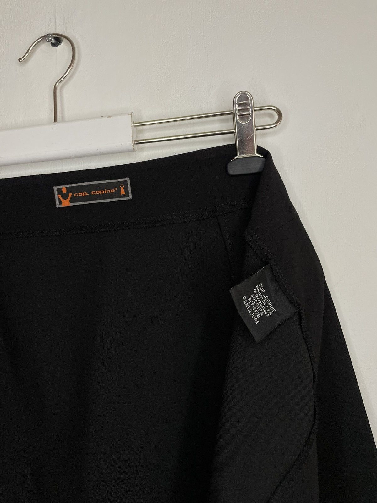 Cop Copine Cop Copine Archive Black Belted Assymetrical Skirt Size 25" / US 0 / IT 36 - 8 Thumbnail