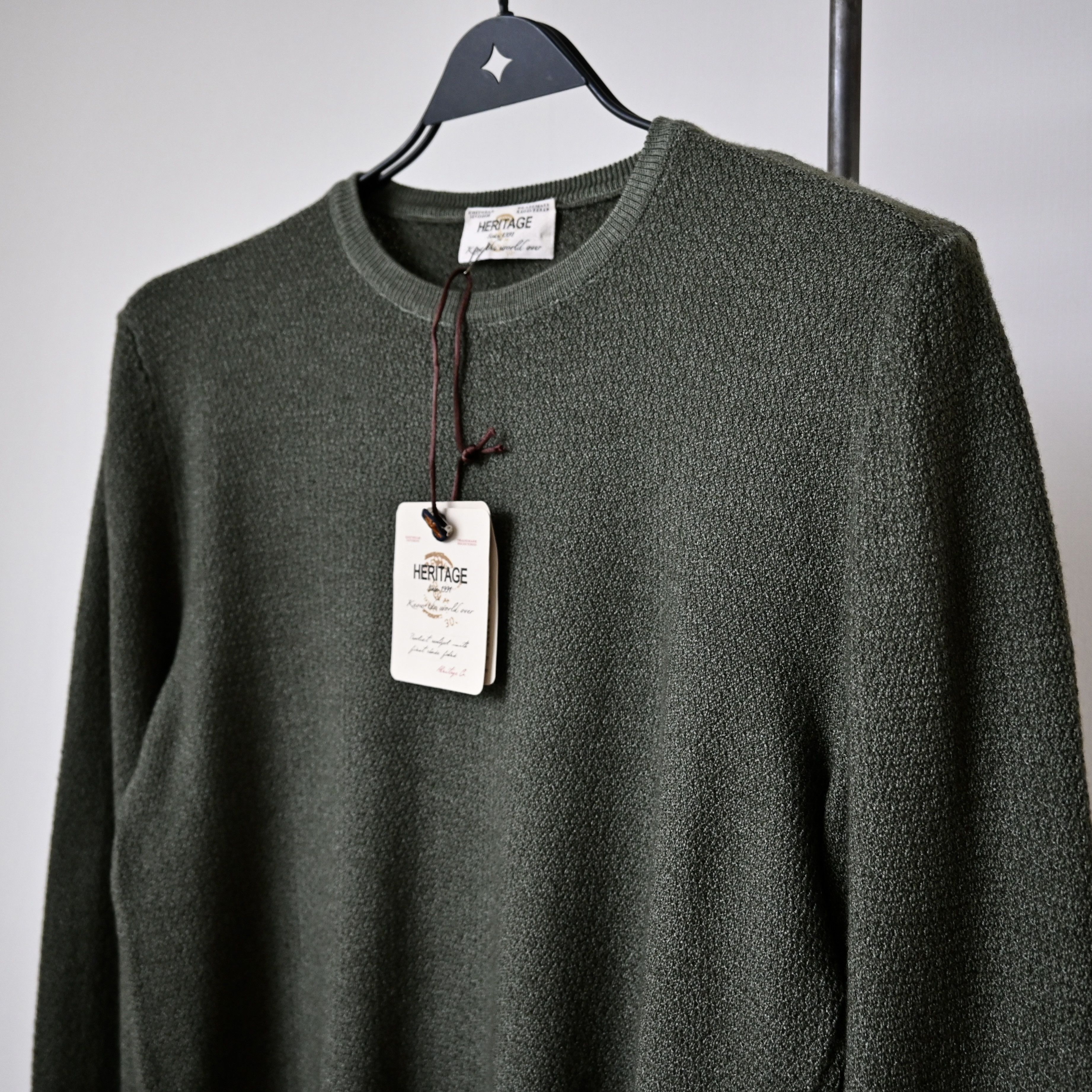 Other HERITAGE extra fine wool kinit sweater made in Italy Size US S / EU 44-46 / 1 - 5 Thumbnail