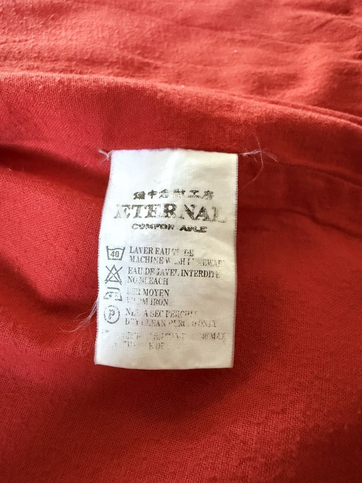 Eternal Vintage Eternal Natural Indigo Dyed Chore Jacket Size US M / EU 48-50 / 2 - 19 Thumbnail