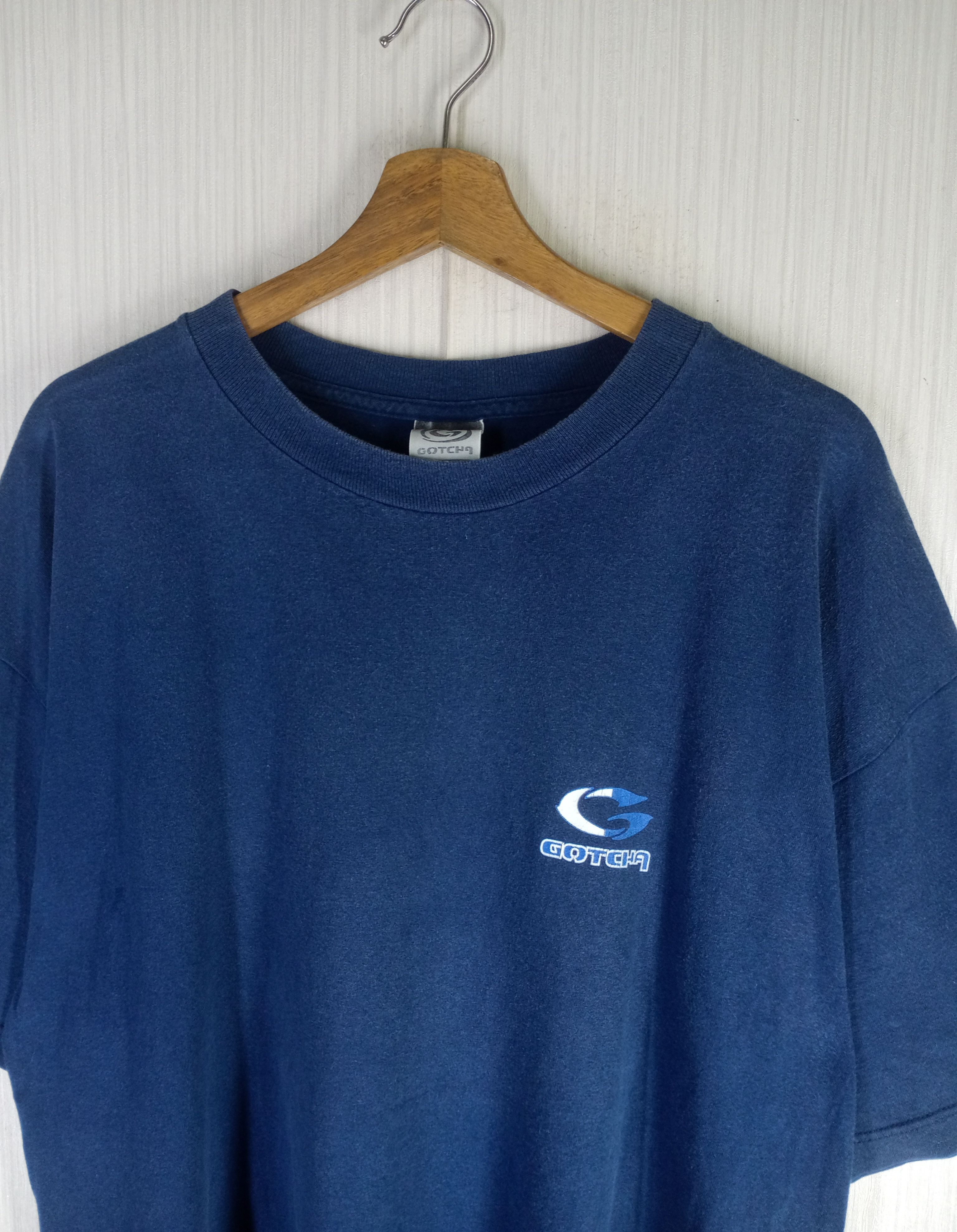 Gotcha Rare Vintage 90s GOTCHA Big Logo Tshirt Size US XL / EU 56 / 4 - 4 Thumbnail