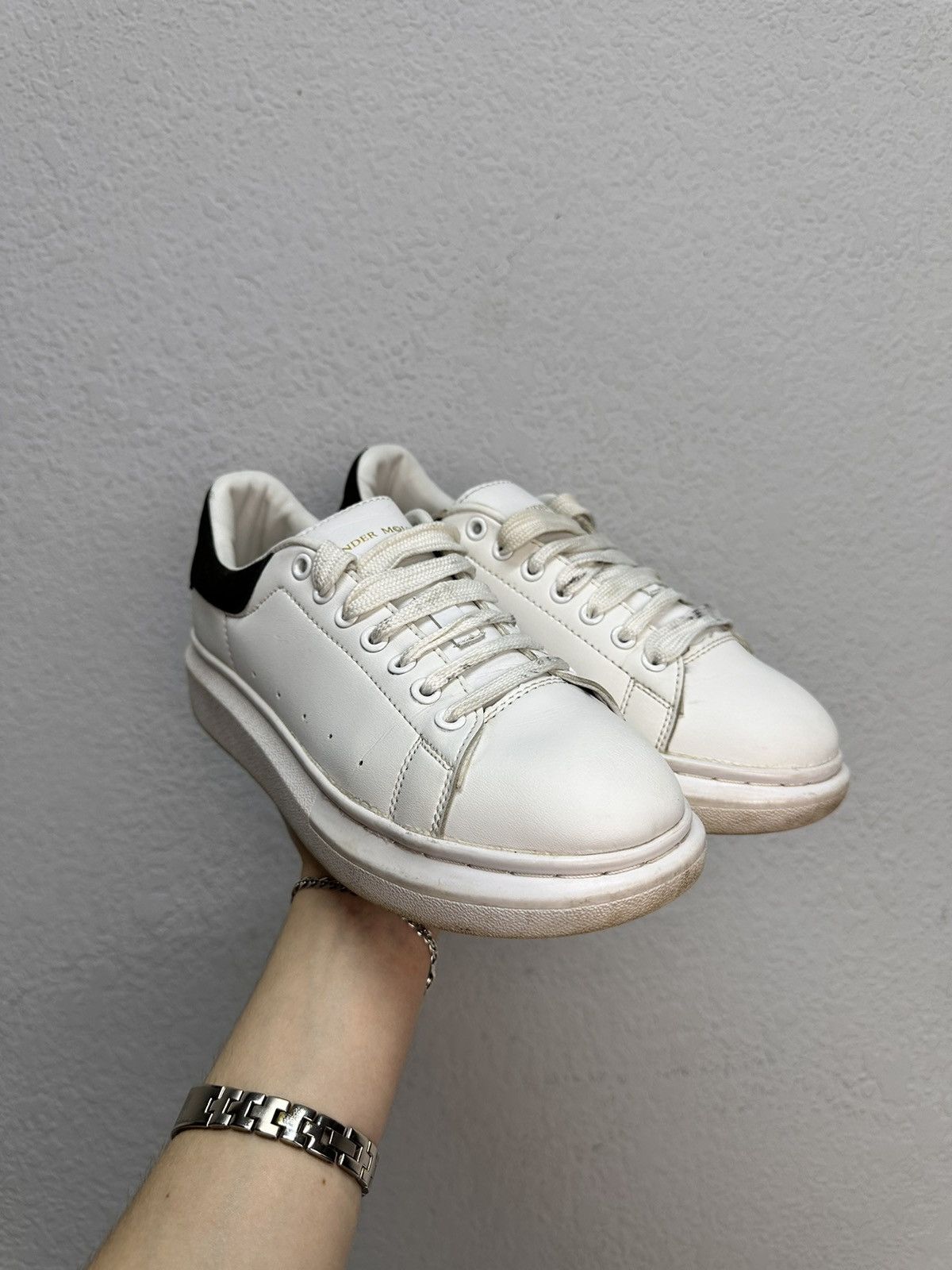 Alexander McQueen Alexander McQueen white oversized sneakers y2k Size US 9 / IT 39 - 9 Thumbnail