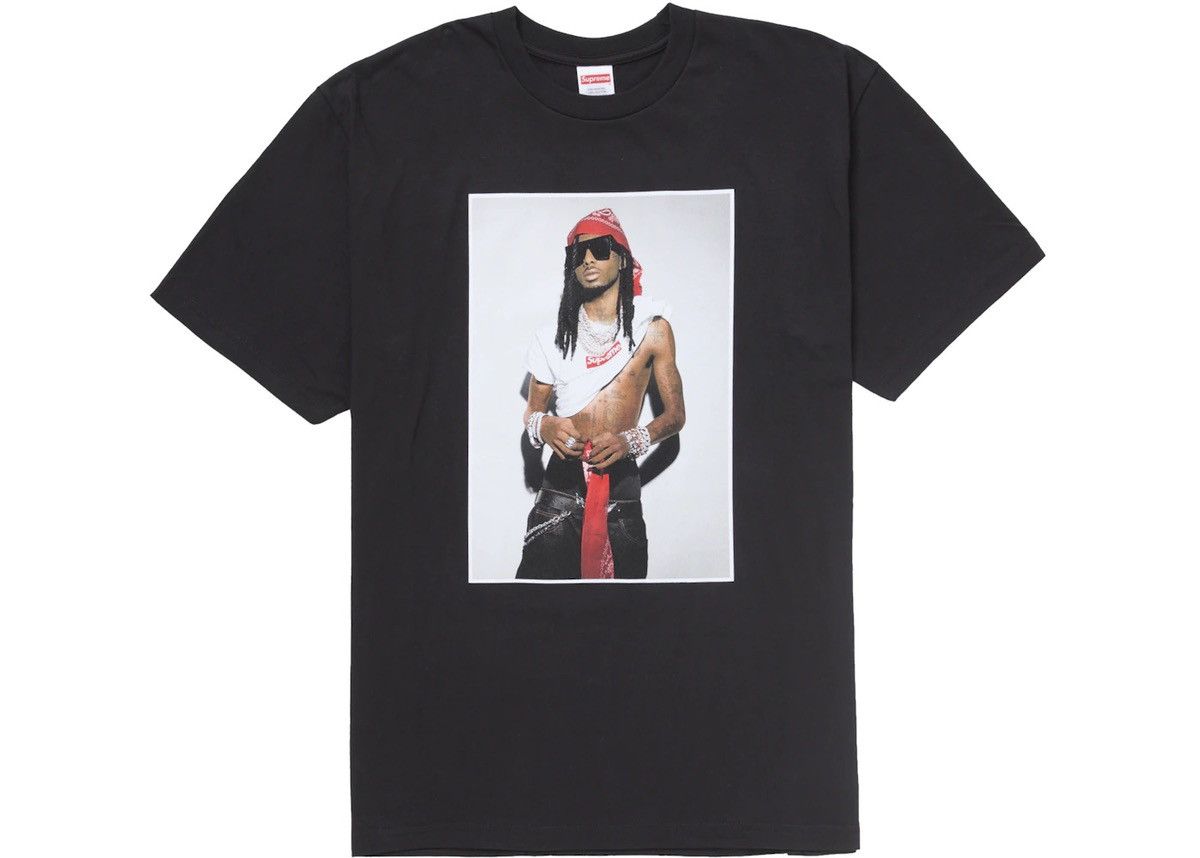 Supreme supreme playboi carti t-shirt black Size US M / EU 48-50 / 2 - 1 Thumbnail