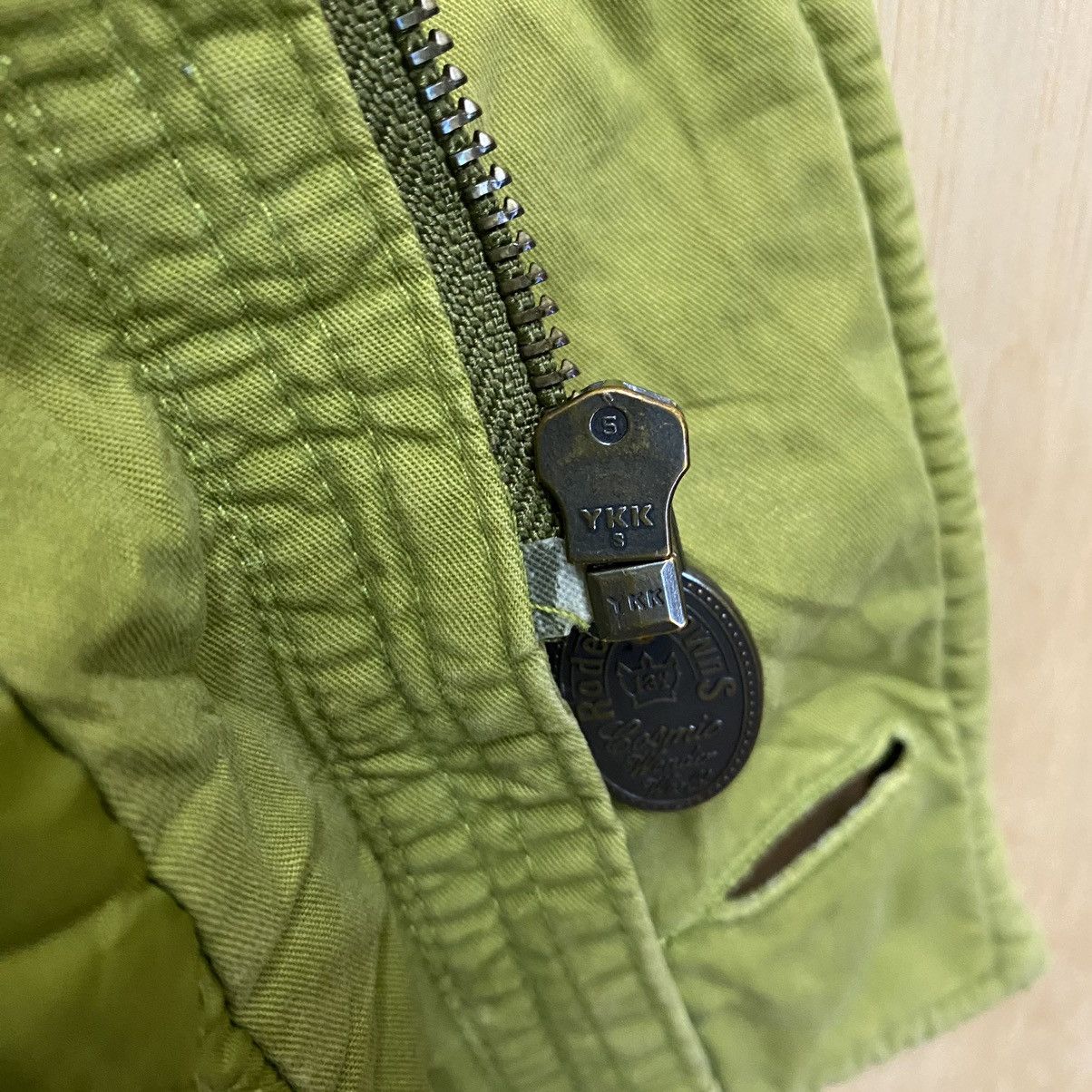 Japanese Brand Rodeo Crowns Militia No More No Less Army Jackey Size US S / EU 44-46 / 1 - 12 Thumbnail