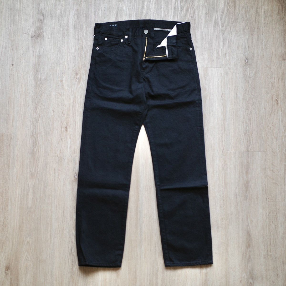 Visvim ICT SOCIAL SCULPTURE 10 - CMYK black denim W38 L30 | Grailed