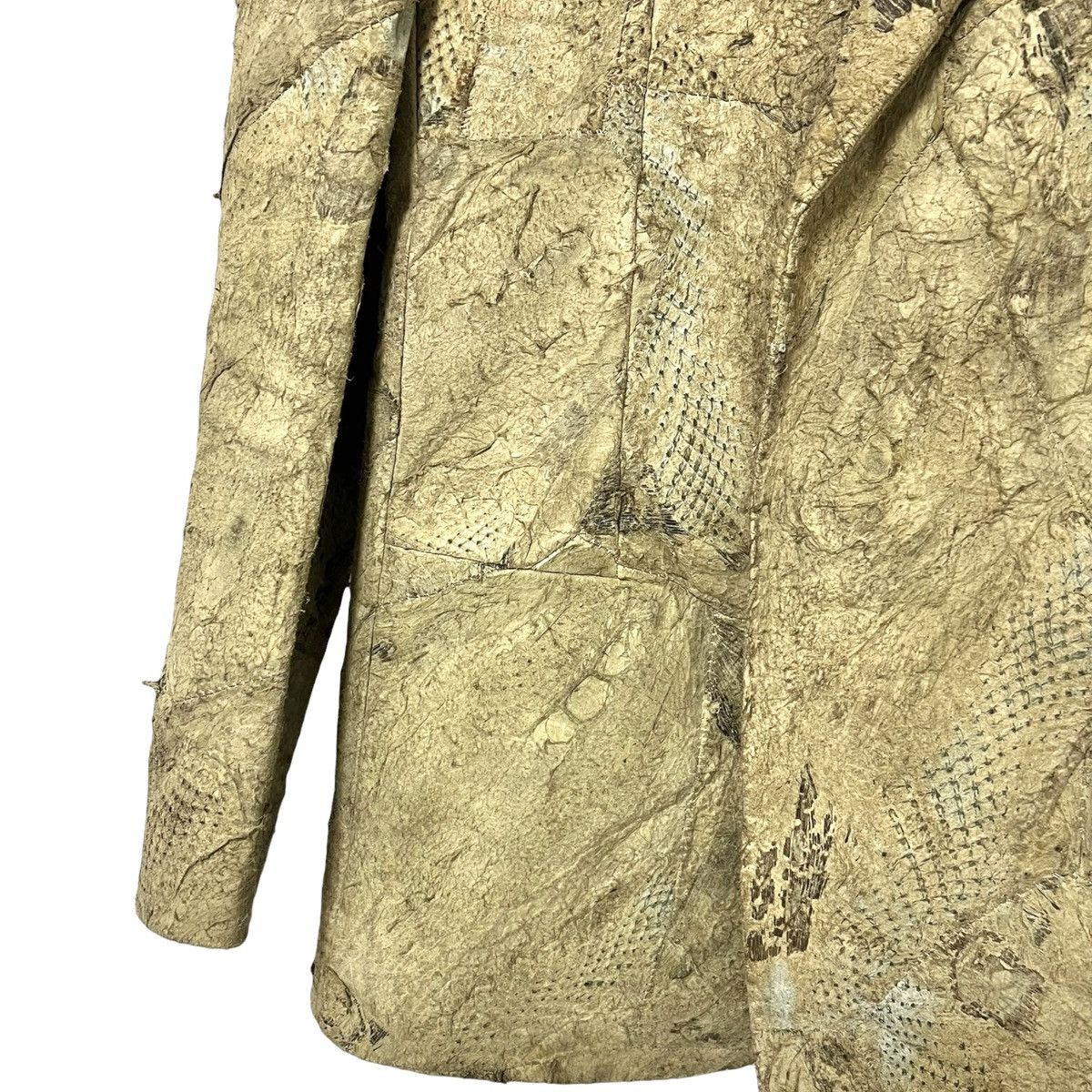 Carol Christian Poell Ccp ss00 exotic leather blazer Size US L / EU 52-54 / 3 - 13 Thumbnail