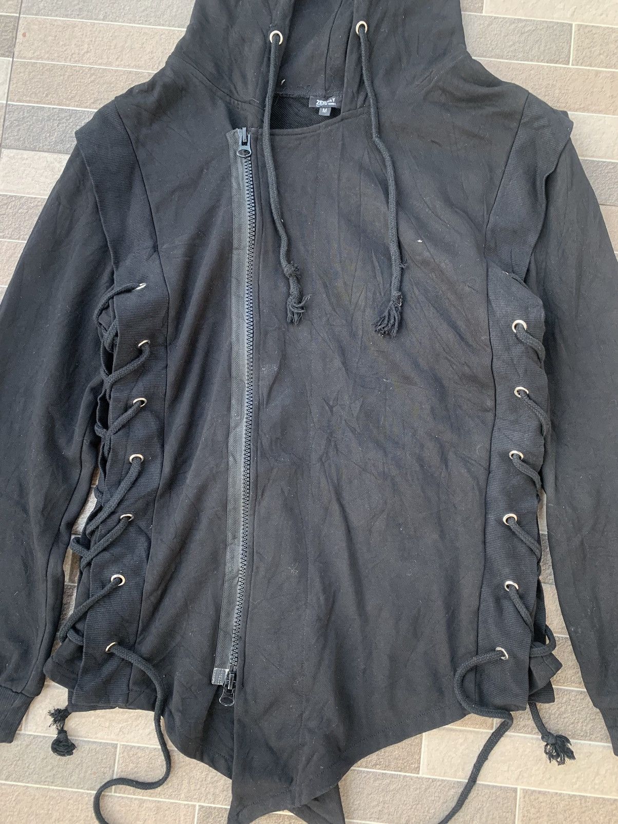 14th Addiction Zeroly Japanese Seditionaries Zip Hoodie Punk Bondage Size US M / EU 48-50 / 2 - 6 Thumbnail