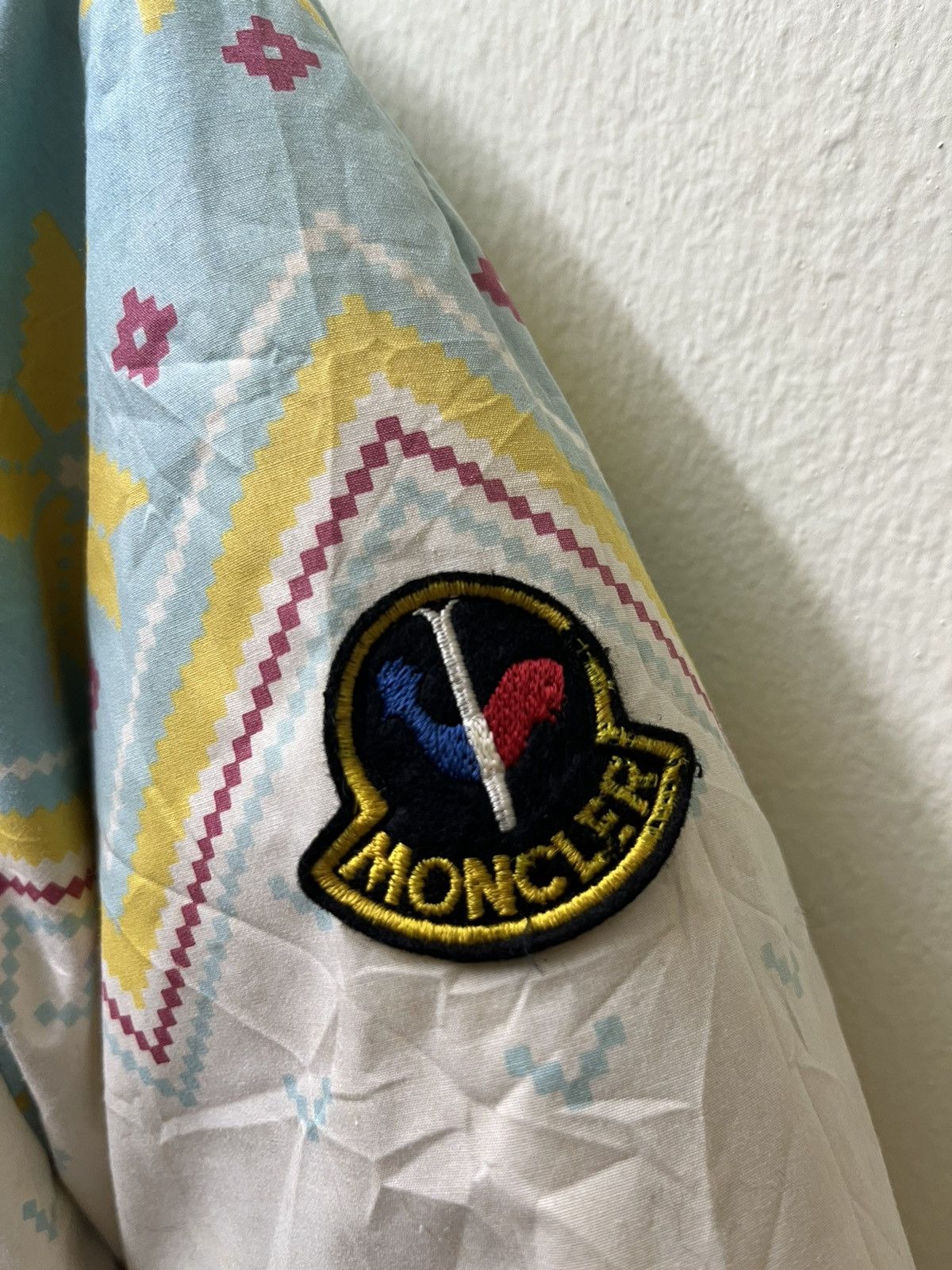 Moncler × Vintage Vintage Reversable Moncler jacket Navajo Design Size US S / EU 44-46 / 1 - 15 Thumbnail