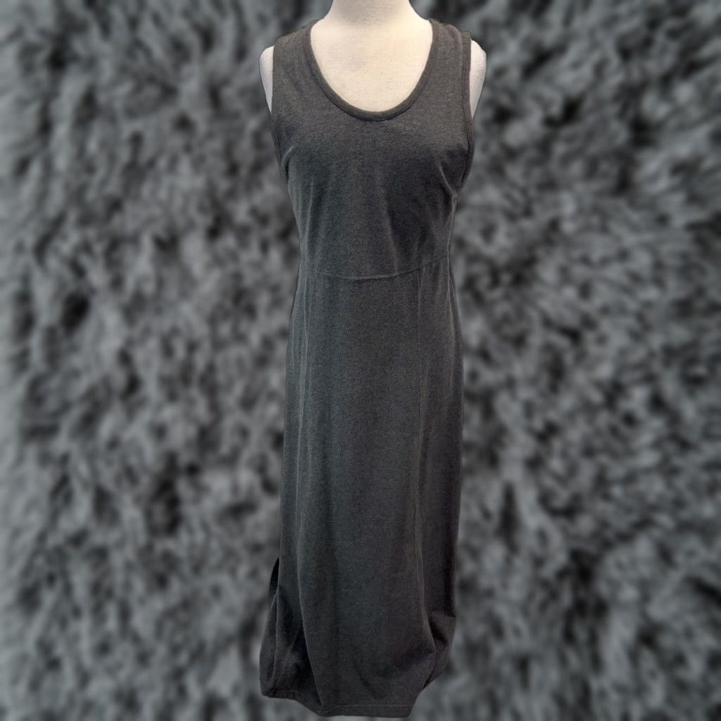 Eddie Bauer VINTAGE Eddie Bauer Maxi Dress Tank Sleeveless Gray Cotton Round Neck Pullover Casual Travel Women M Size M / US 6-8 / IT 42-44 - 1 Thumbnail