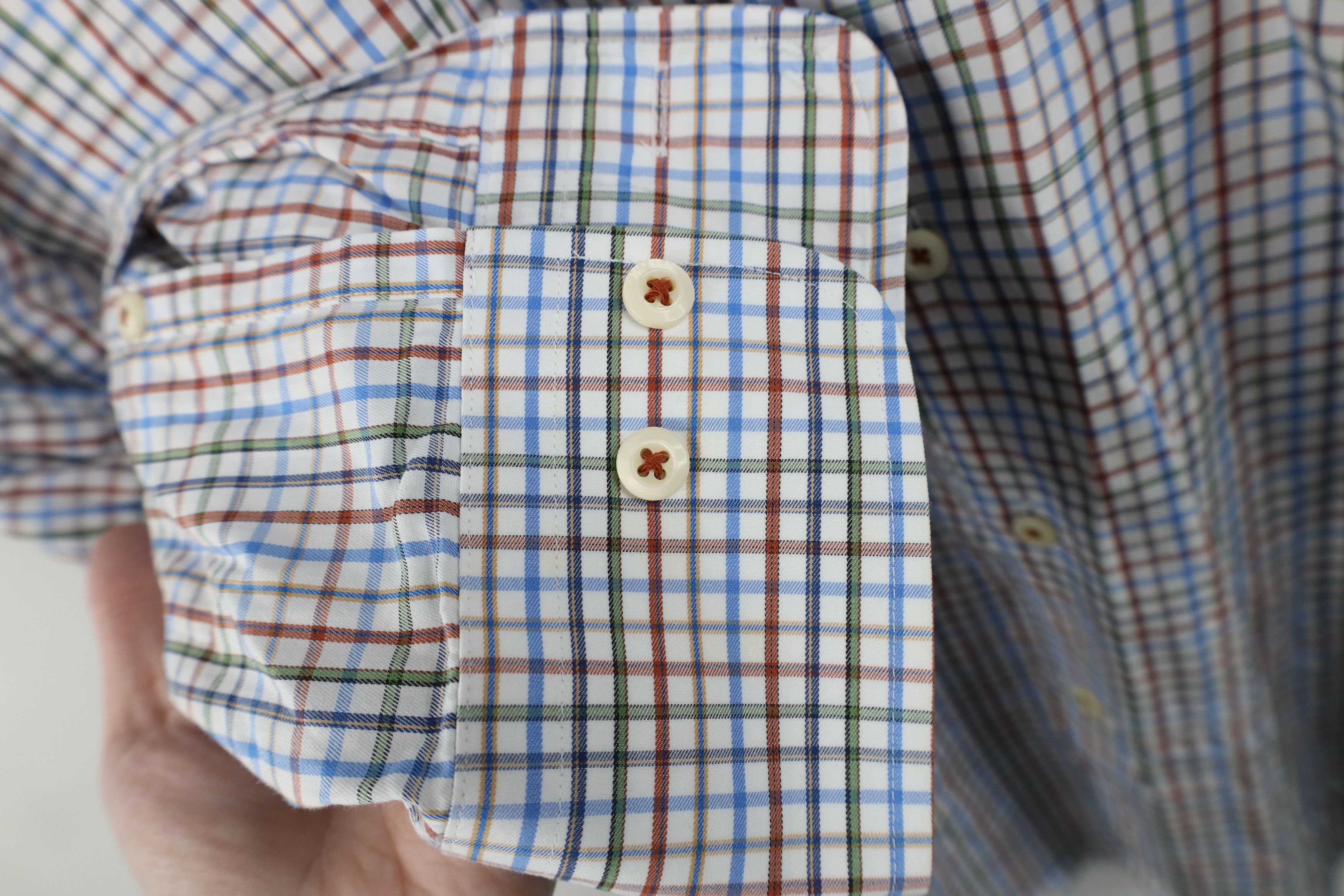 Peter Millar Vintage Peter Millar Rainbow Collared Button Down Shirt Size US L / EU 52-54 / 3 - 5 Thumbnail