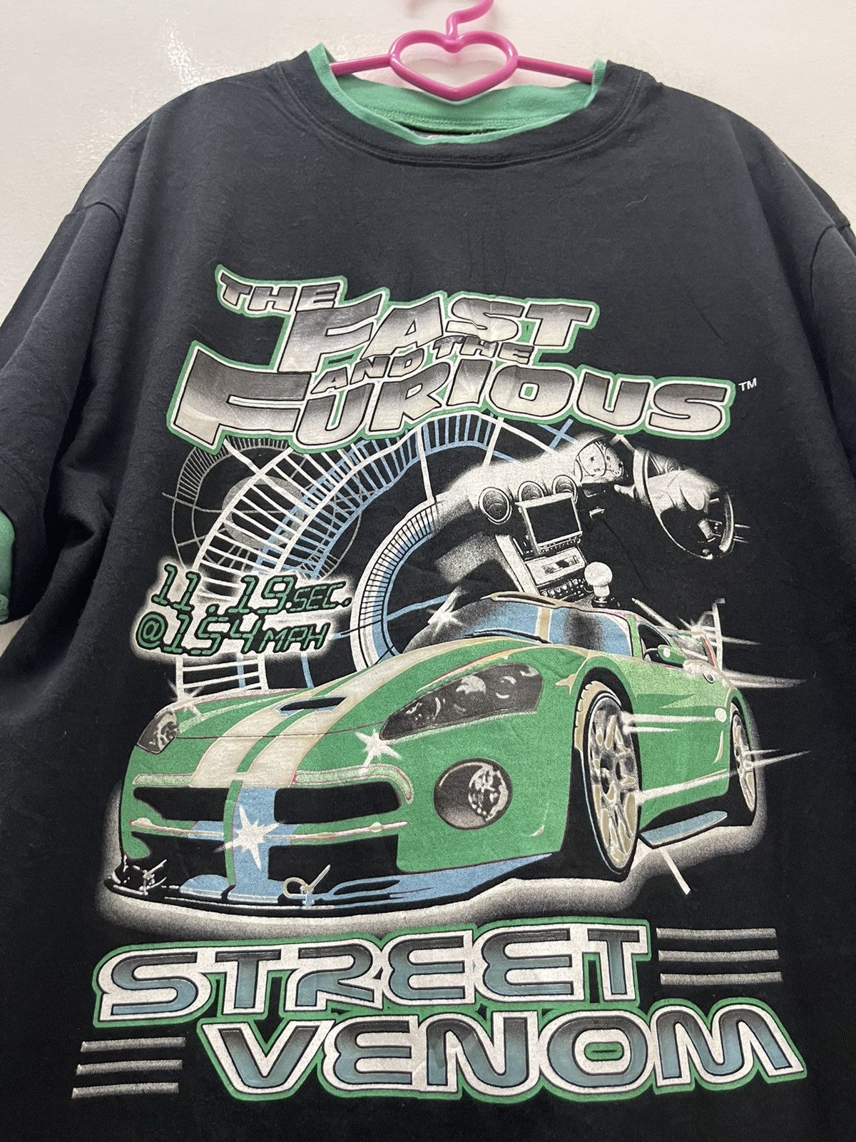 Vintage Rare Vintage THE FAST & THE FURIOUS Street Venom Movie Promo Size US M / EU 48-50 / 2 - 2 Thumbnail