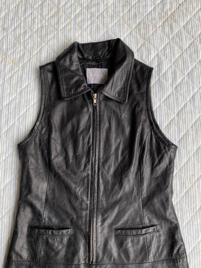 Leather PEDI VEST LEATHER WOMEN Size S / US 4 / IT 40 - 2 Thumbnail