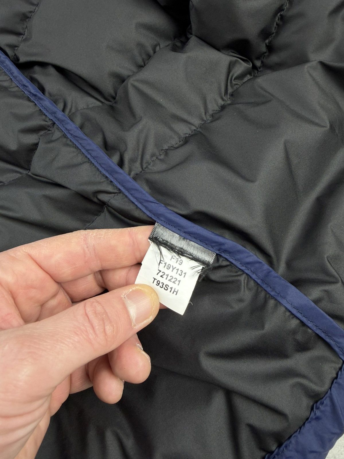 The North Face The North Face Down Jacket Blue Black Size XL Size US XL / EU 56 / 4 - 9 Thumbnail