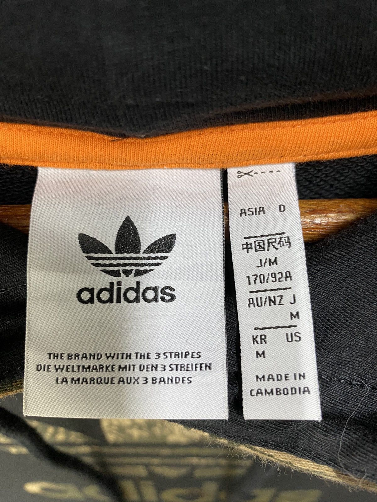 Adidas Adidas Trefoil Real Tree Hoodie Big Logo Spellout Size M Size US M / EU 48-50 / 2 - 8 Thumbnail