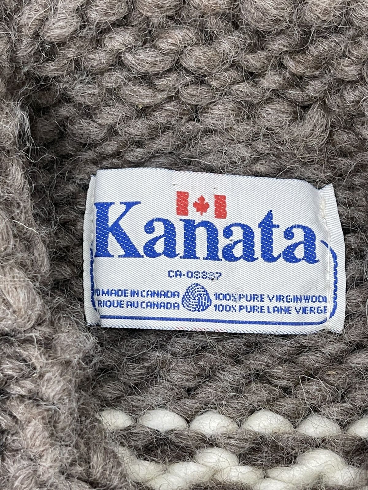 Kanata Hand Knits Cowichan Kanata Canada Wool Knitwear Phoenix 6🟩7 Size US M / EU 48-50 / 2 - 17 Thumbnail