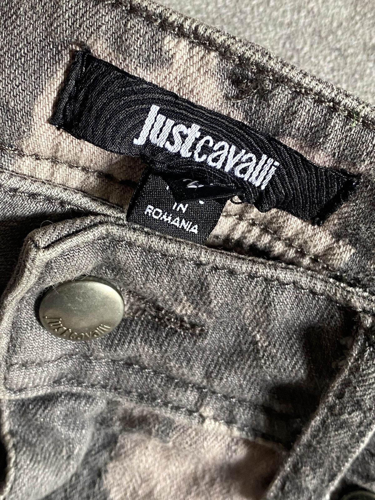 Just Cavalli Just Cavalli Skinny Grey Size US 27 - 4 Thumbnail