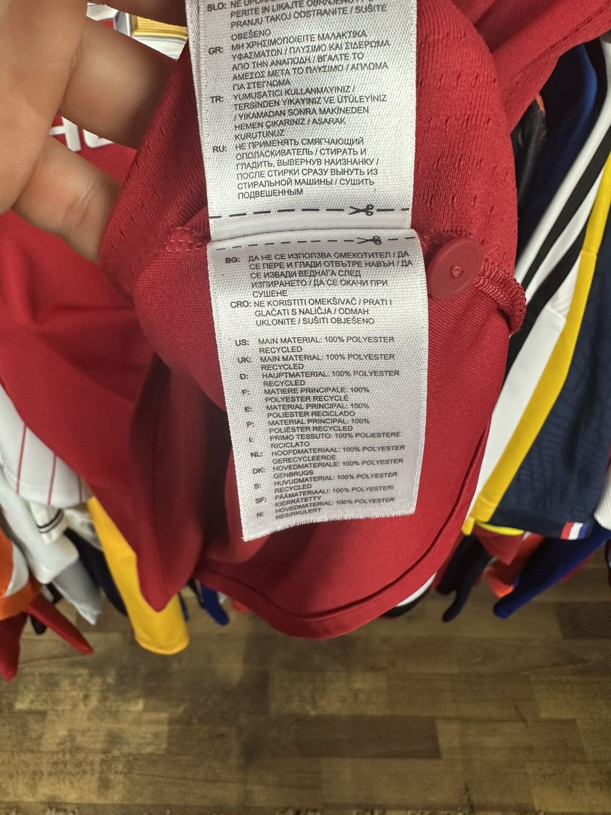 ADIDAS MANCHESTER UNITED 2018 LUKAKU FOOTBALL SOCCER JERSEY