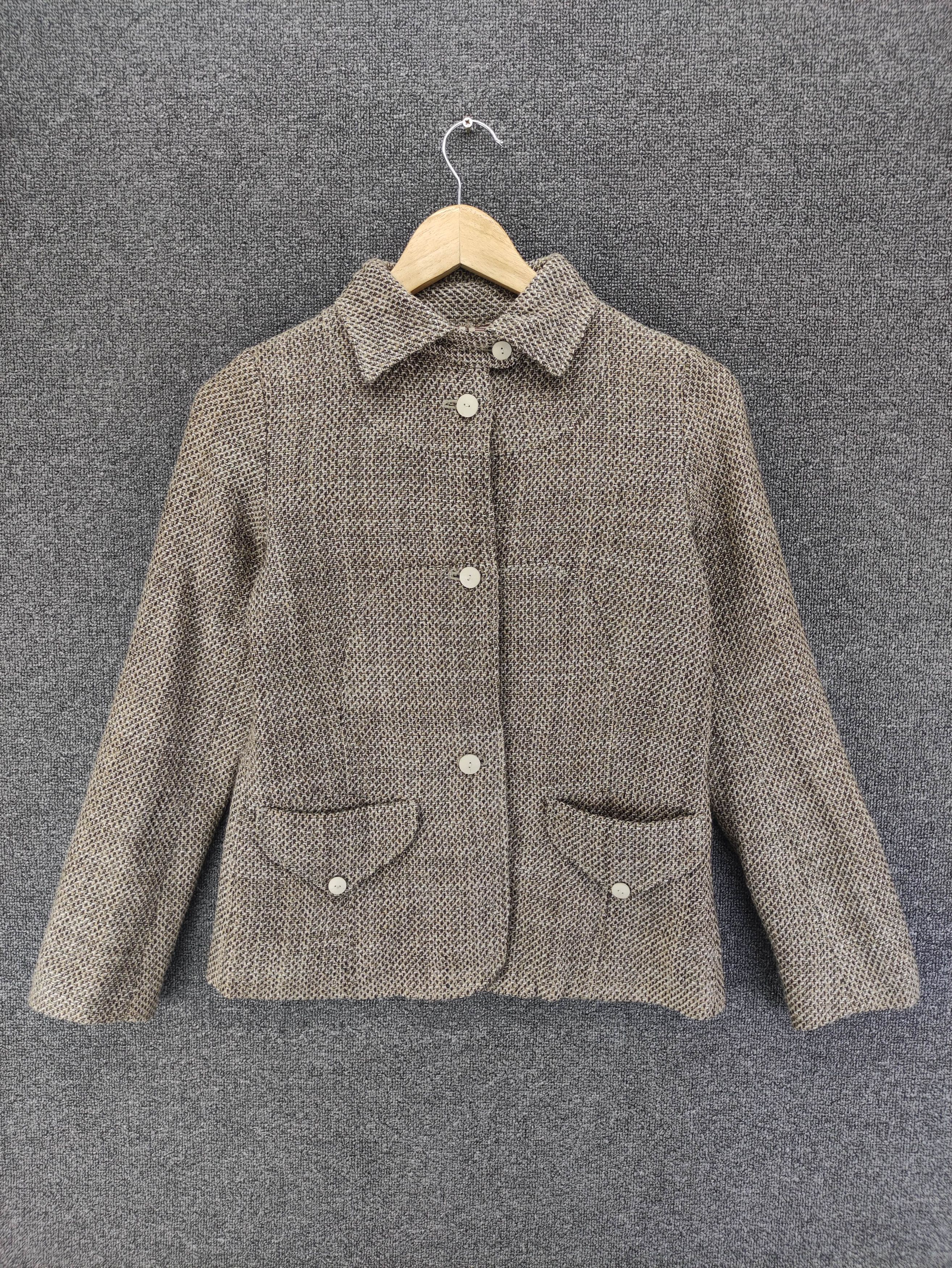 Japanese Brand Vintage Ma Mi Ru Wool Jacket Size XS / US 0-2 / IT 36-38 - 1 Thumbnail