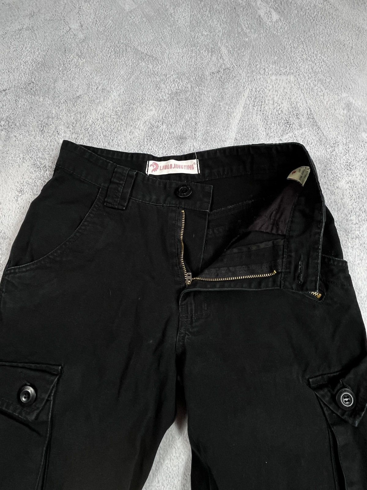 Japanese Brand × Vintage Vintage Y2K Faded cargo pants streetwear opium size XS Size 26" / US 2 / IT 38 - 9 Thumbnail