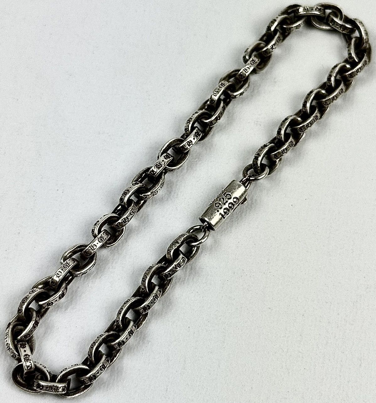 Chrome Hearts Chrome Hearts - Paper Chain - Silver Bracelet 8" Size ONE SIZE - 8 Thumbnail
