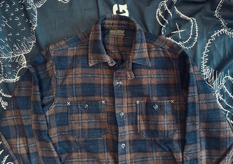Freewheelers FREEWHEELERS Size 16 Ultra-thick wool shirt Size US XS / EU 42 / 0 - 2 Thumbnail