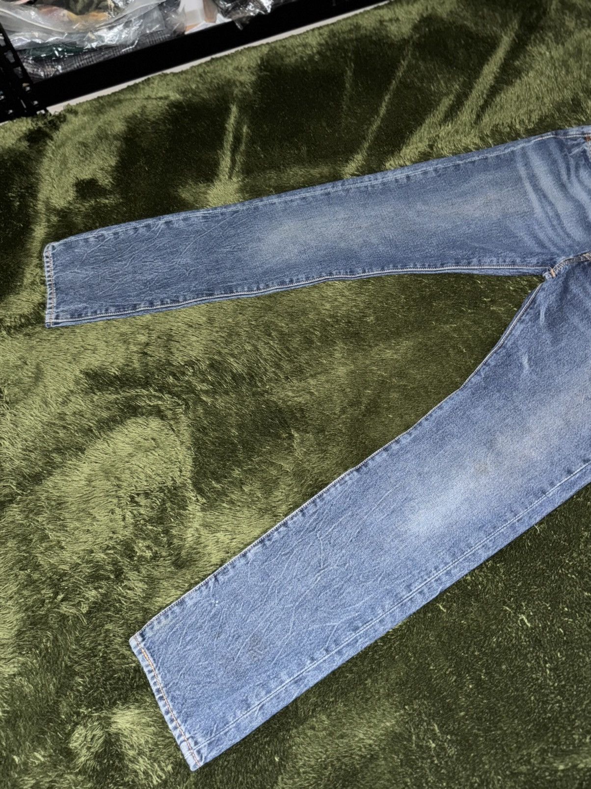Levi's [W31/L32] Levi’s 501 S washed Leather label Denim Pants Size US 31 - 6 Thumbnail