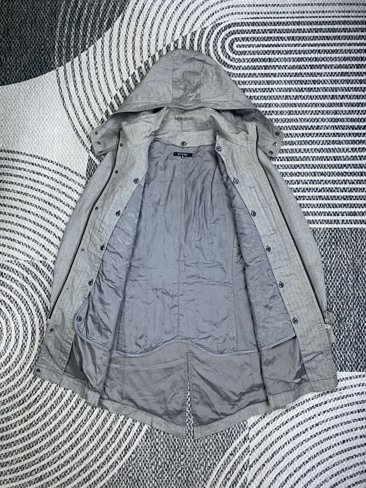 Michel Klein Vintage Michel Klein Fishtail Style Parka Jacket Size US M / EU 48-50 / 2 - 7 Thumbnail