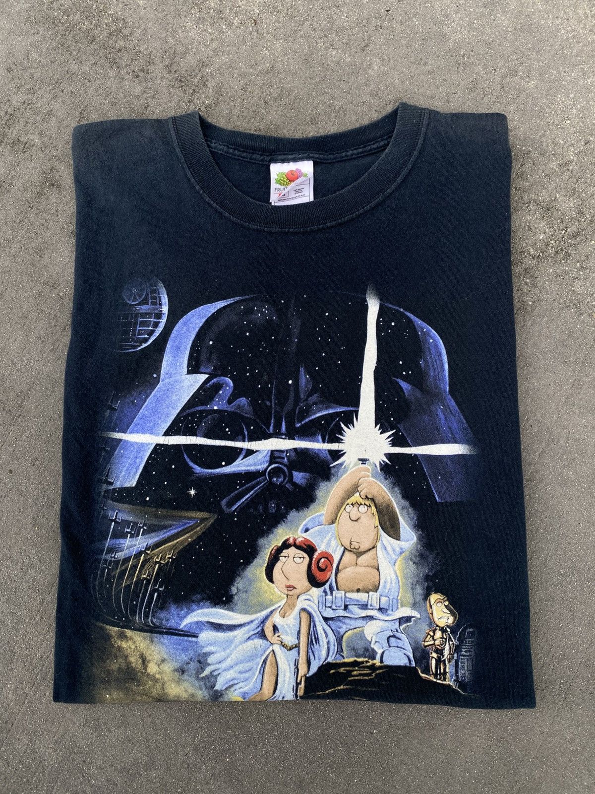 Cartoon Network Vintage Family Guy Star Wars Episode © 2007 Size US XL / EU 56 / 4 - 3 Thumbnail