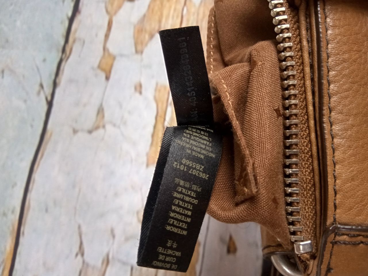 Fossil Fossil Leather Brown Women Bag Size ONE SIZE - 12 Thumbnail