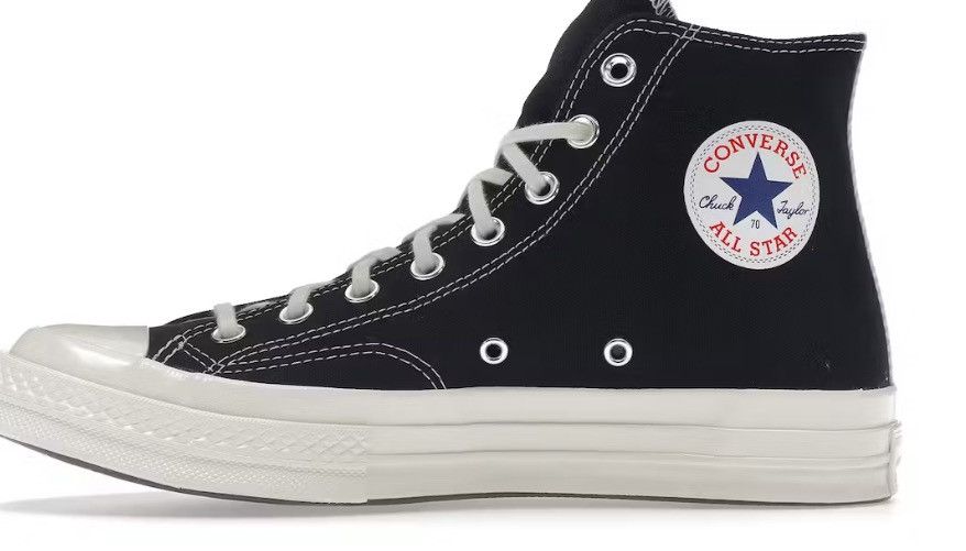 Comme des Garcons × Converse Comme Des Garçons Converse Chuck Taylor Black Size US 9 / EU 42 - 6 Thumbnail
