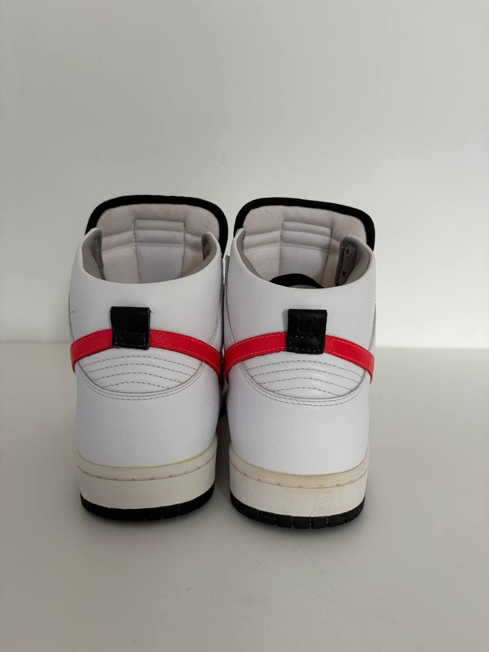 Nike × Undefeated Nike Undefeated Dunk Lux High White Infrared Size US 9 / EU 42 - 6 Thumbnail