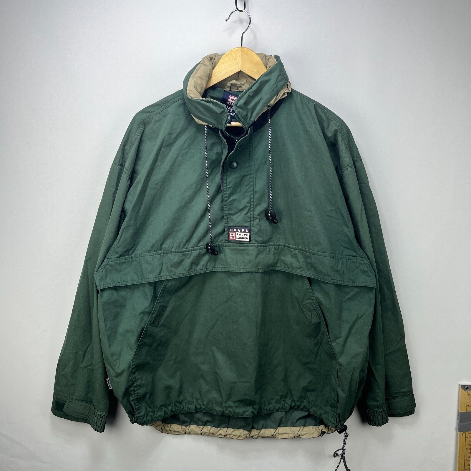 Ralph Lauren × Vintage Vintage 90s Chaps Ralph Lauren Polo Anorak Jacket Large Size US L / EU 52-54 / 3 - 1 Thumbnail
