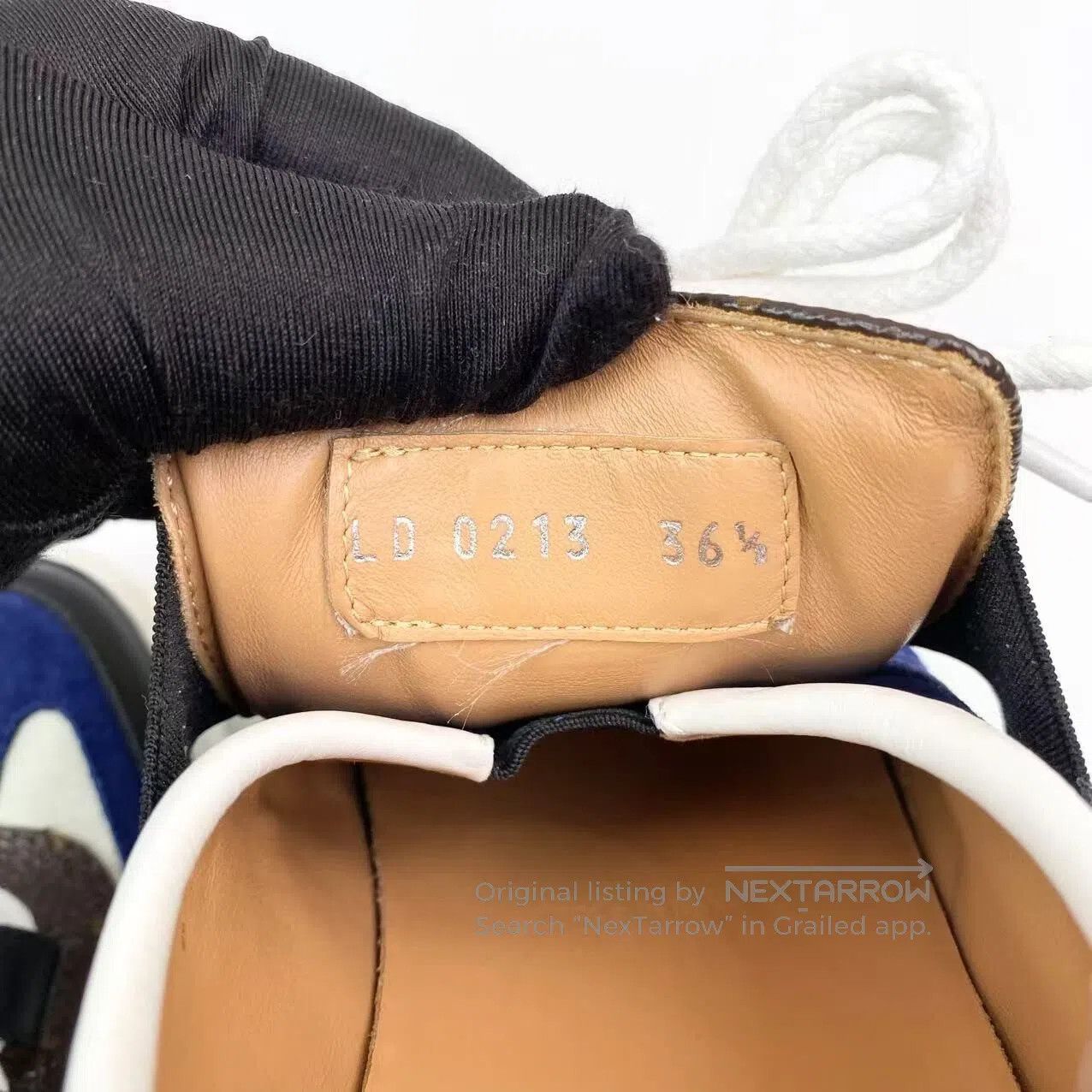 Louis Vuitton Louis Vuitton Presbyopia spliced low-top board shoes| Size US 6 / IT 36 - 8 Thumbnail