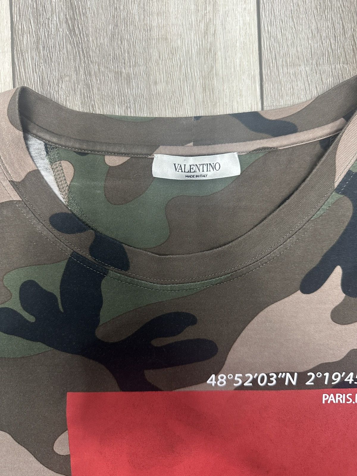 Valentino Valentino CAMO ANYWHEN Tee Size US XXL / EU 58 / 5 - 3 Thumbnail
