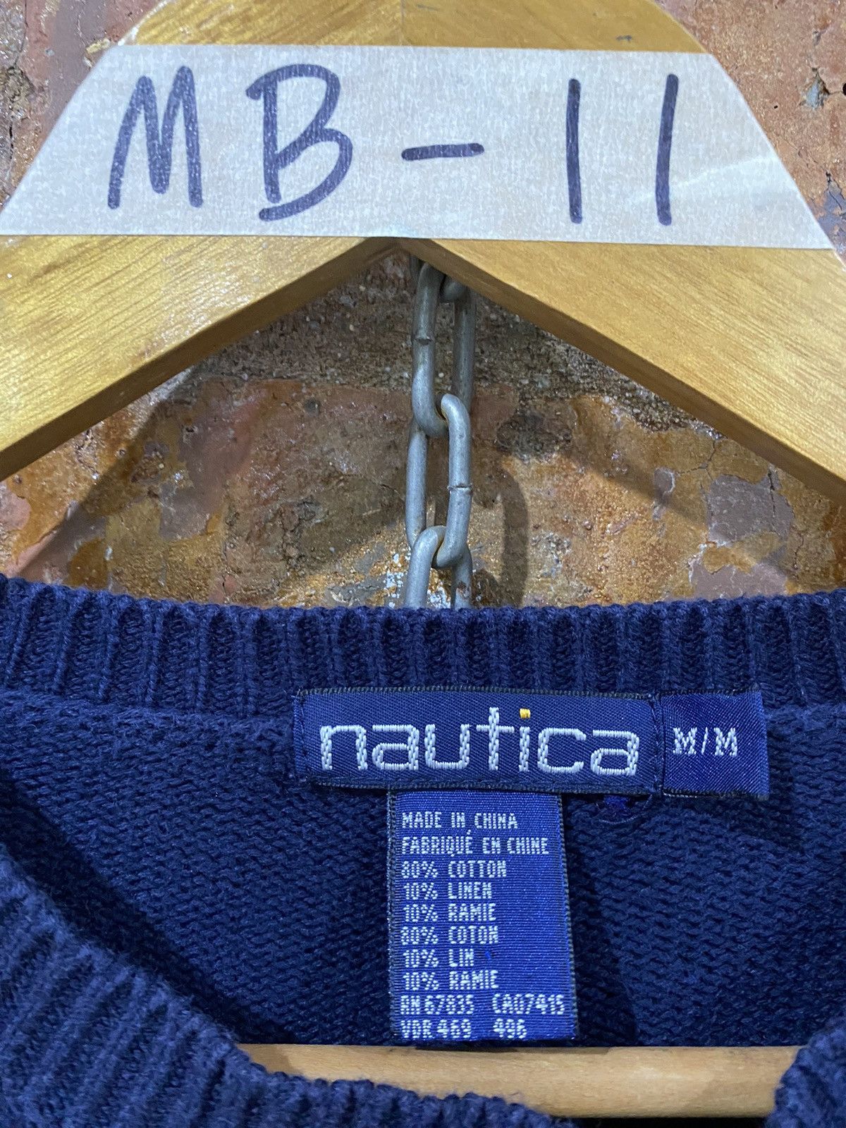 Polo Ralph Lauren Vtg 85 Blue Water sailing knitwear Nautica Size US L / EU 52-54 / 3 - 11 Thumbnail