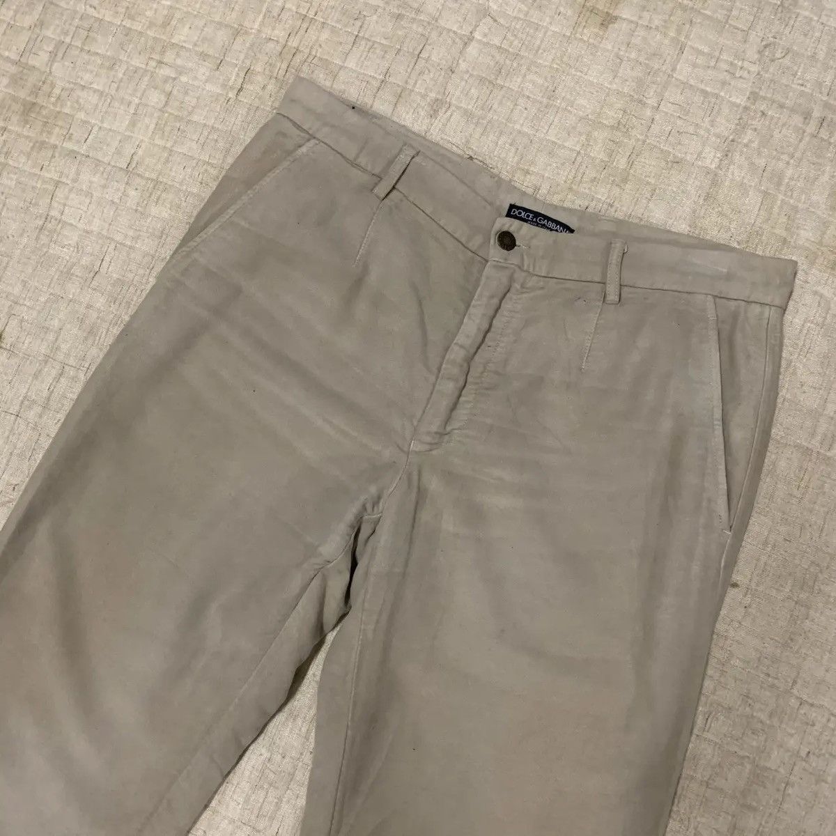 Dolce & Gabbana Vintage D&G Dolce & Gabbana Chino Pants In Size 35 Size US 35 - 4 Thumbnail