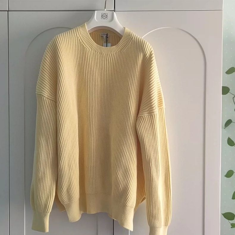 Loewe LOEWE Loose knit sweater coat Size S / US 4 / IT 40 - 1 Thumbnail