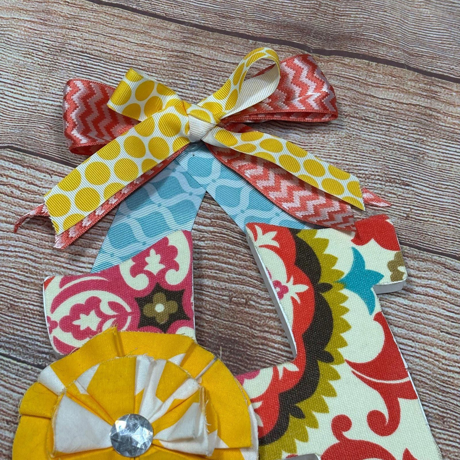 Other Handmade Fabric Letter H Wall Decor Size ONE SIZE - 2 Thumbnail
