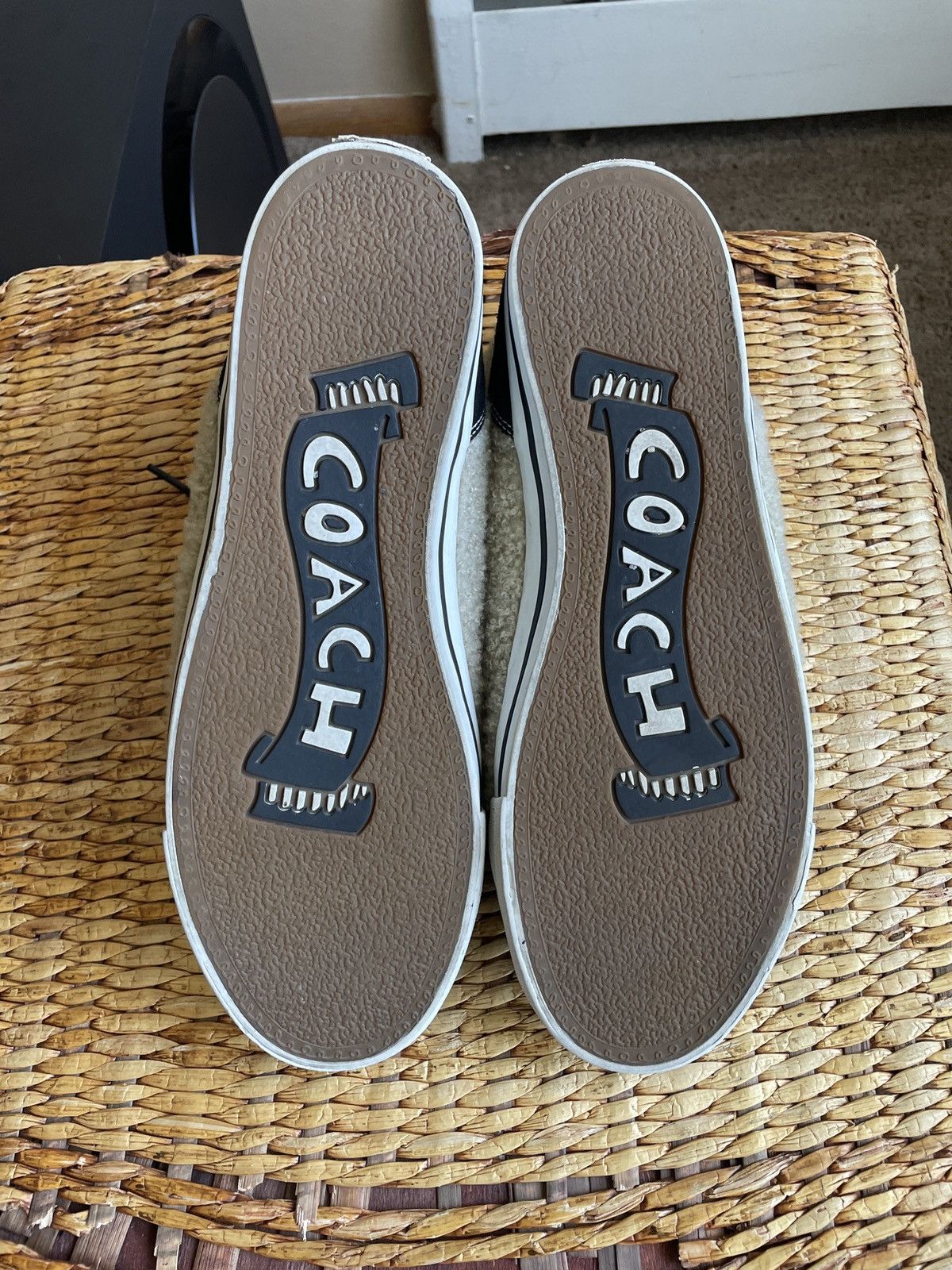 Coach Coach Shearling Sneakers Size US 11 / IT 41 - 4 Thumbnail