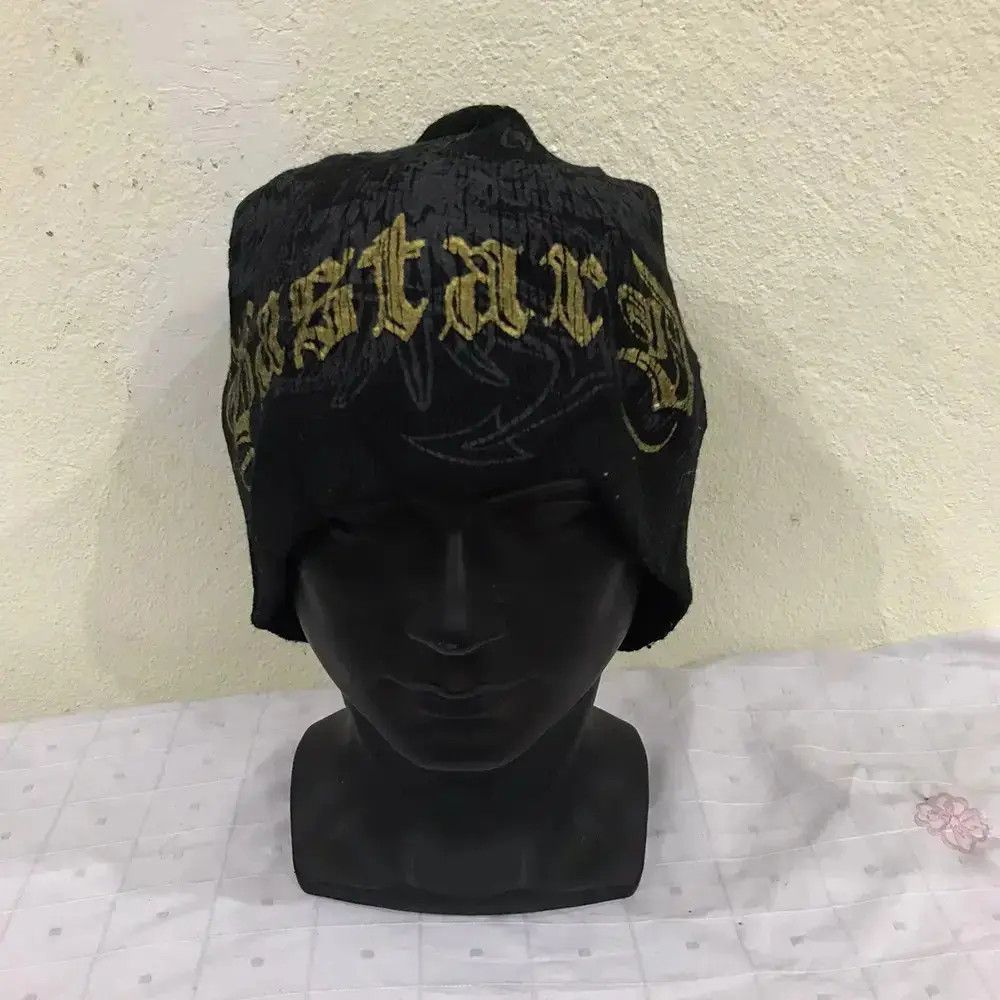 Japanese Brand Bastard Spellout Beanie Hat Size ONE SIZE - 2 Thumbnail