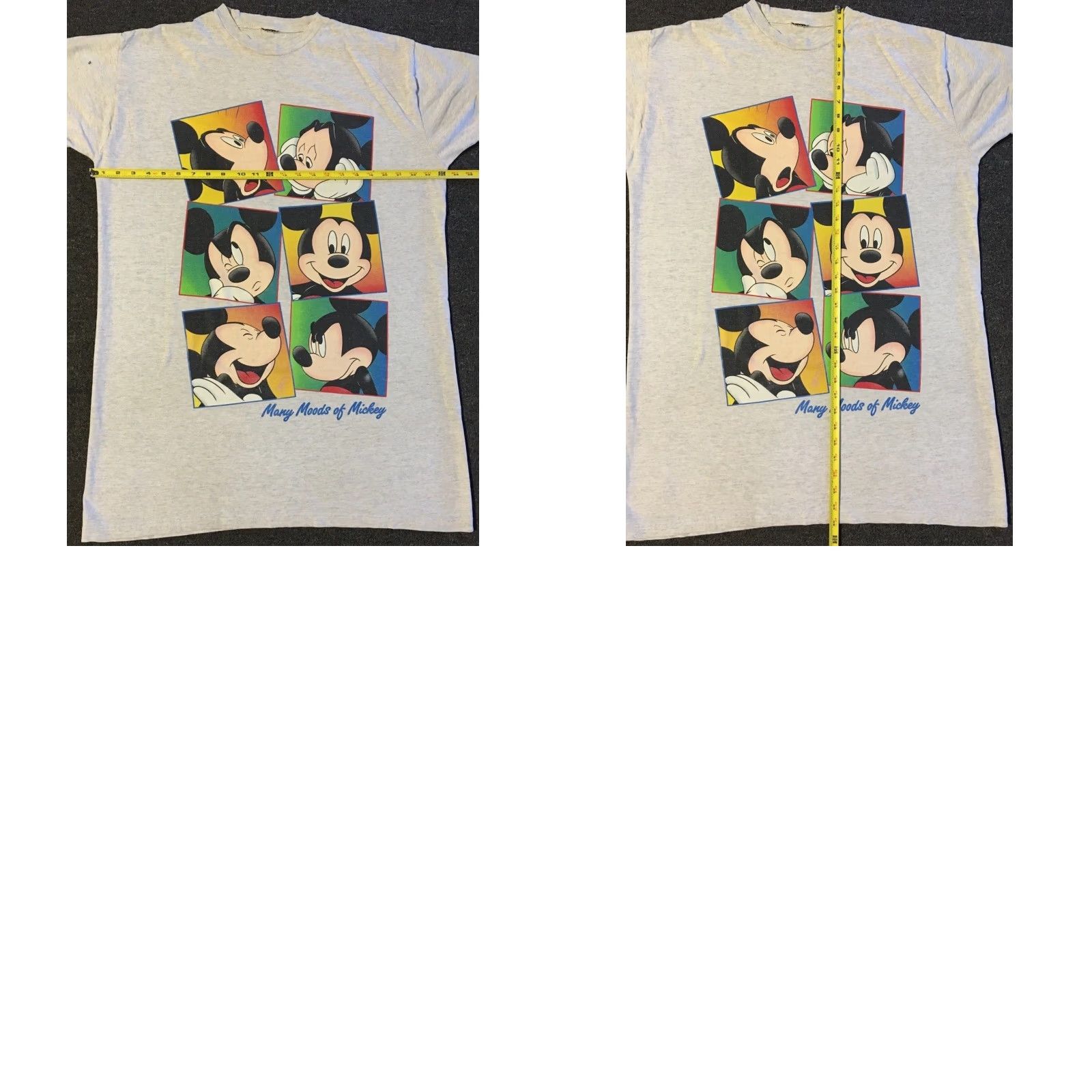 Disney VINTAGE Disney Moods Of Mickey Mouse Faded Sleeping Shirt Cartoon 90s Minnie Funny Gray Unisex Adults One Size Oversized Shirt Size US M / EU 48-50 / 2 - 10 Thumbnail