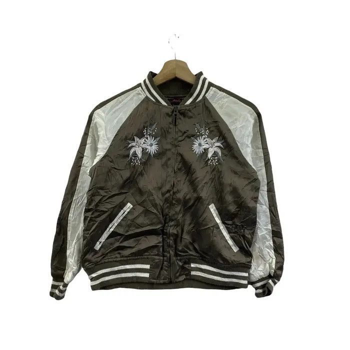 Other Vtg LOVE TOXIC JAPAN Sukajan Floral Embroidery Jacket Size S / US 4 / IT 40 - 1 Thumbnail